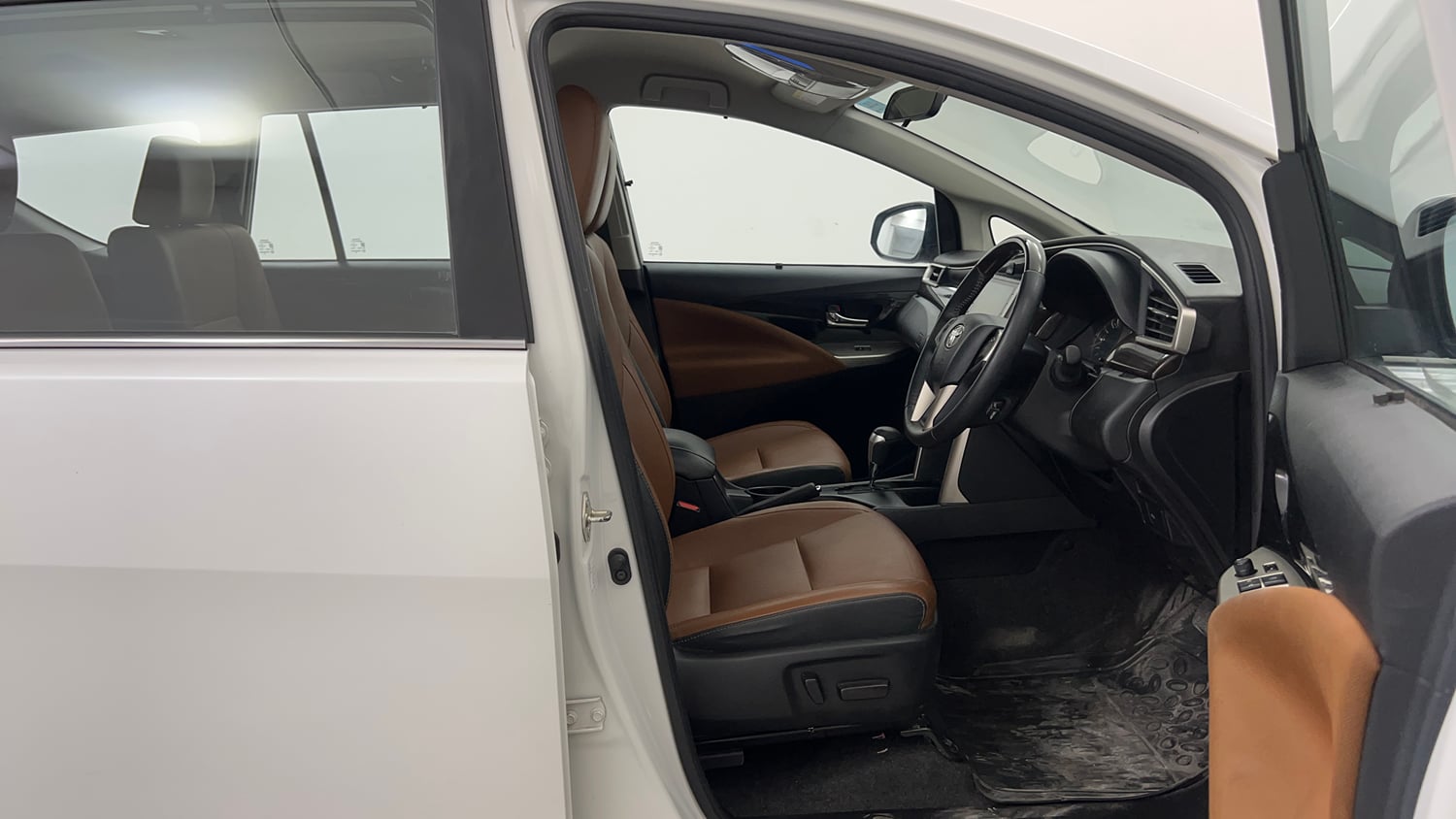 Used 2023 Toyota Innova Crysta ZX 2.7 AT 7 STR Petrol Automatic interior RIGHT SIDE FRONT DOOR CABIN VIEW