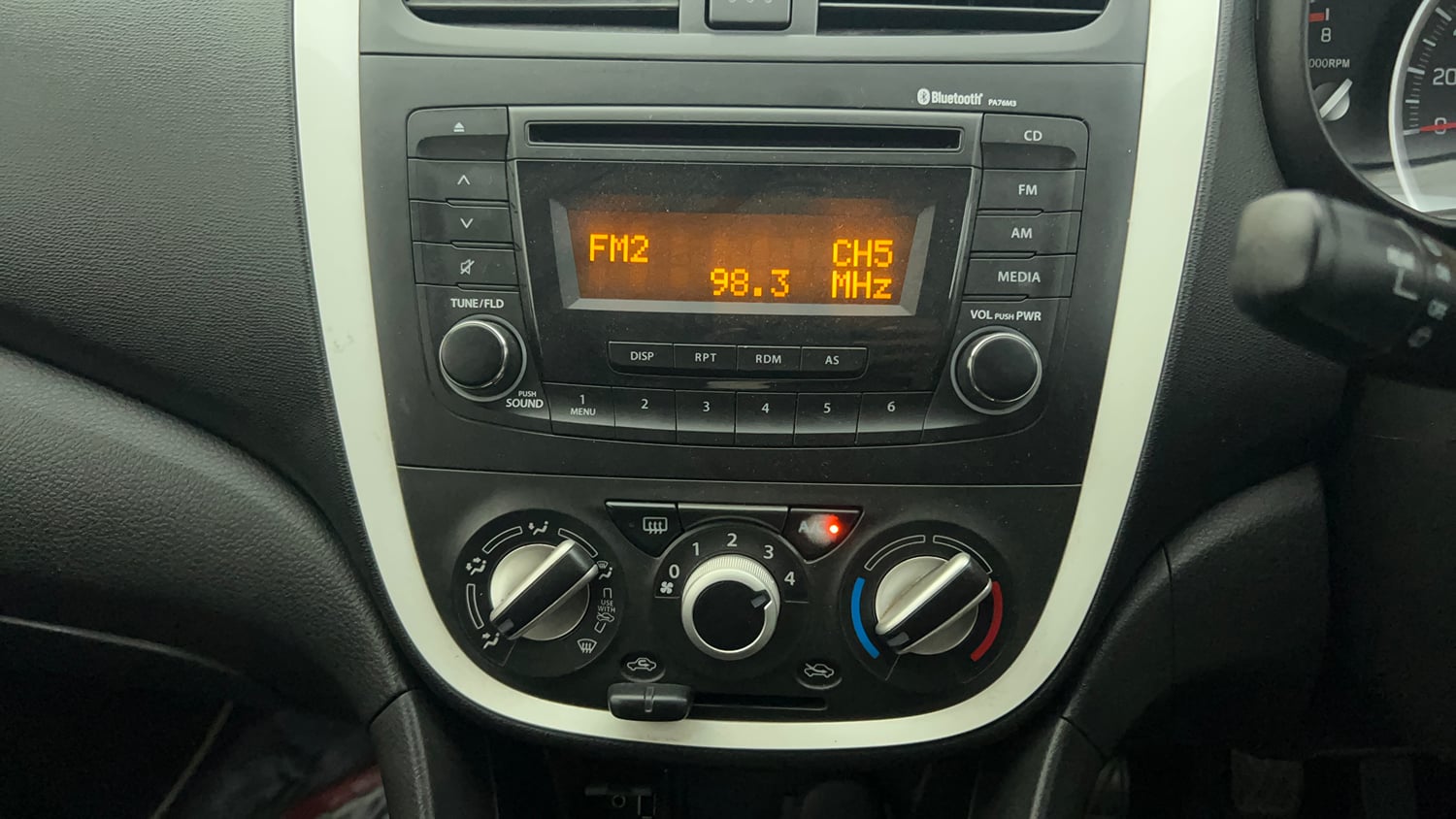 Used 2021 Maruti Suzuki Celerio X Zxi Petrol Manual interior MUSIC SYSTEM & AC CONTROL VIEW