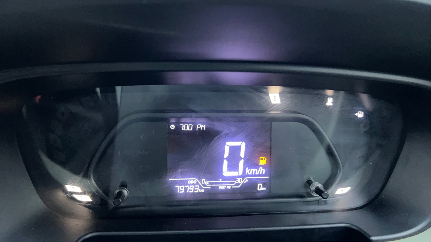 Used 2024 Tata Punch Adventure iCNG Cng Manual interior CLUSTERMETER VIEW