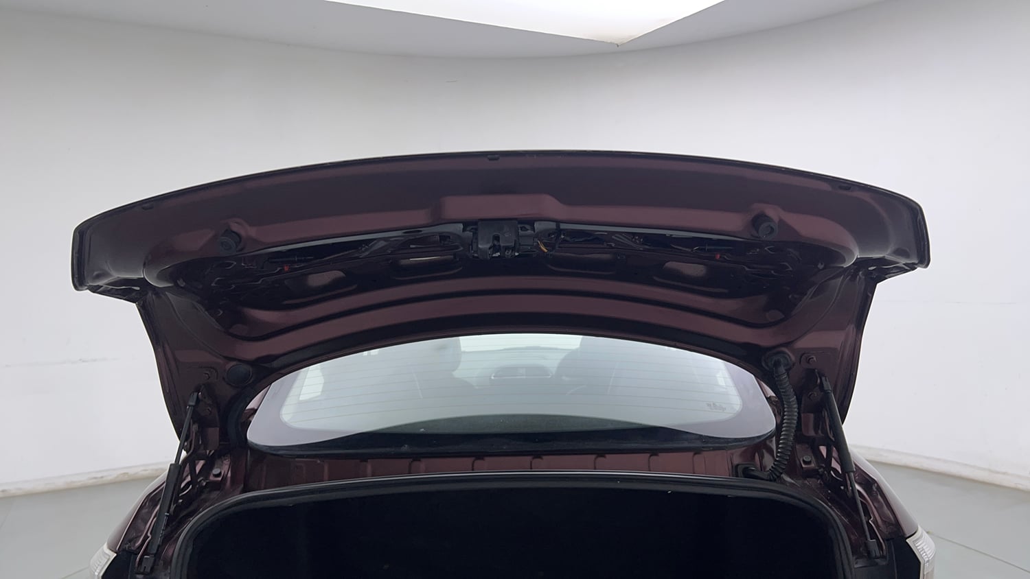 Used 2021 Tata Tigor XZA Plus Petrol Automatic interior DICKY DOOR OPEN VIEW