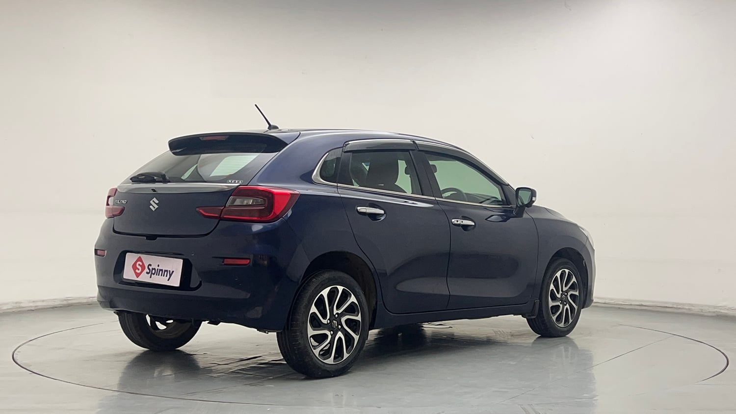 Used 2022 Maruti Suzuki Baleno Alpha Petrol Manual exterior RIGHT REAR CORNER VIEW