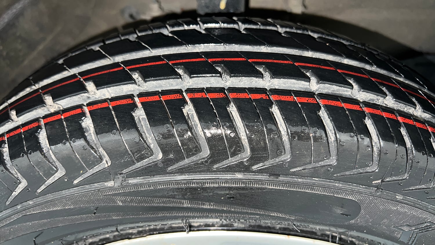 Used 2023 Maruti Suzuki Alto K10 VXi Plus Petrol Manual tyres RIGHT FRONT TYRE TREAD VIEW