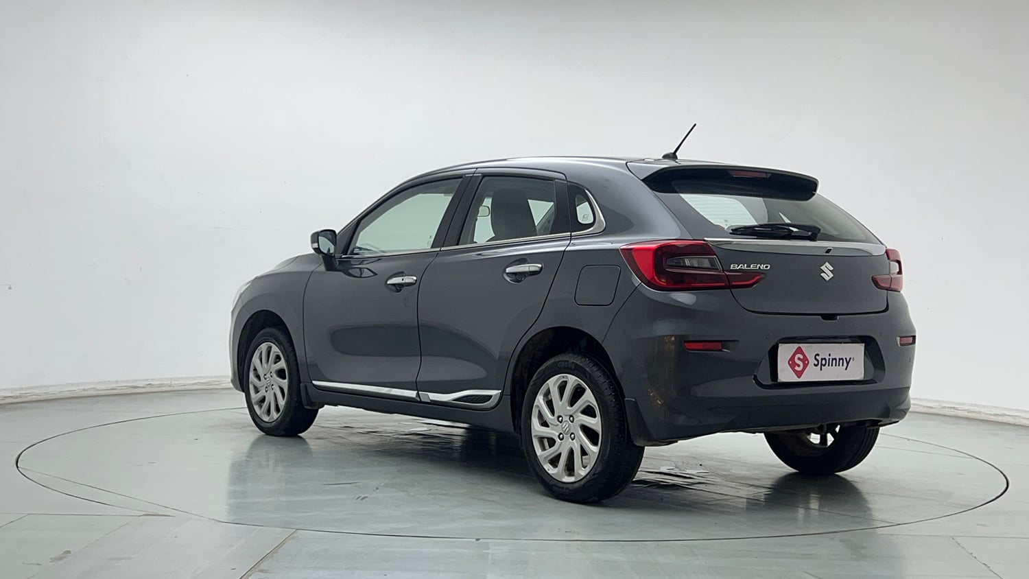 Used 2025 Maruti Suzuki Baleno Zeta MT Petrol Manual exterior LEFT REAR CORNER VIEW
