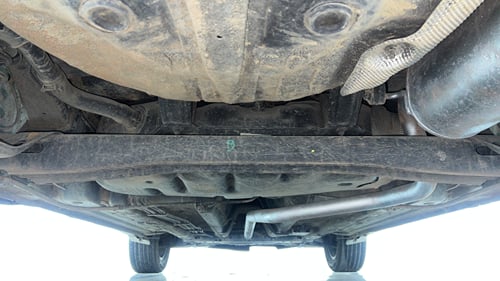 Used 2022 Kia Sonet GTX Plus 1.5 AT Diesel Automatic extra REAR UNDERBODY VIEW (TAKEN FROM REAR)