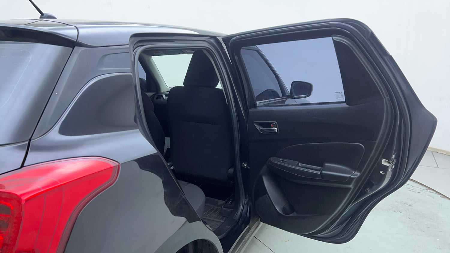 Used 2023 Maruti Suzuki Swift ZXi Plus AMT Petrol Automatic interior RIGHT REAR DOOR OPEN VIEW