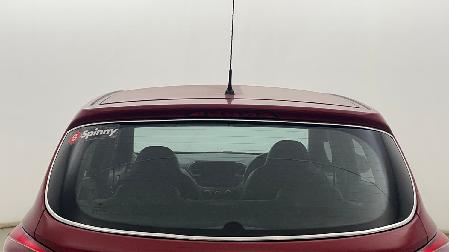 Used 2017 Hyundai Grand i10 Sportz 1.2 Kappa VTVT Petrol Manual exterior BACK WINDSHIELD VIEW