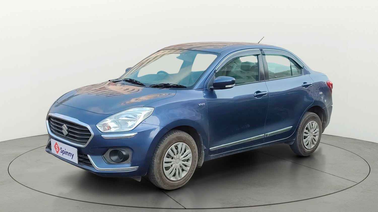 Used 2017 Maruti Suzuki Dzire VXi AMT Petrol Automatic exterior LEFT FRONT CORNER VIEW
