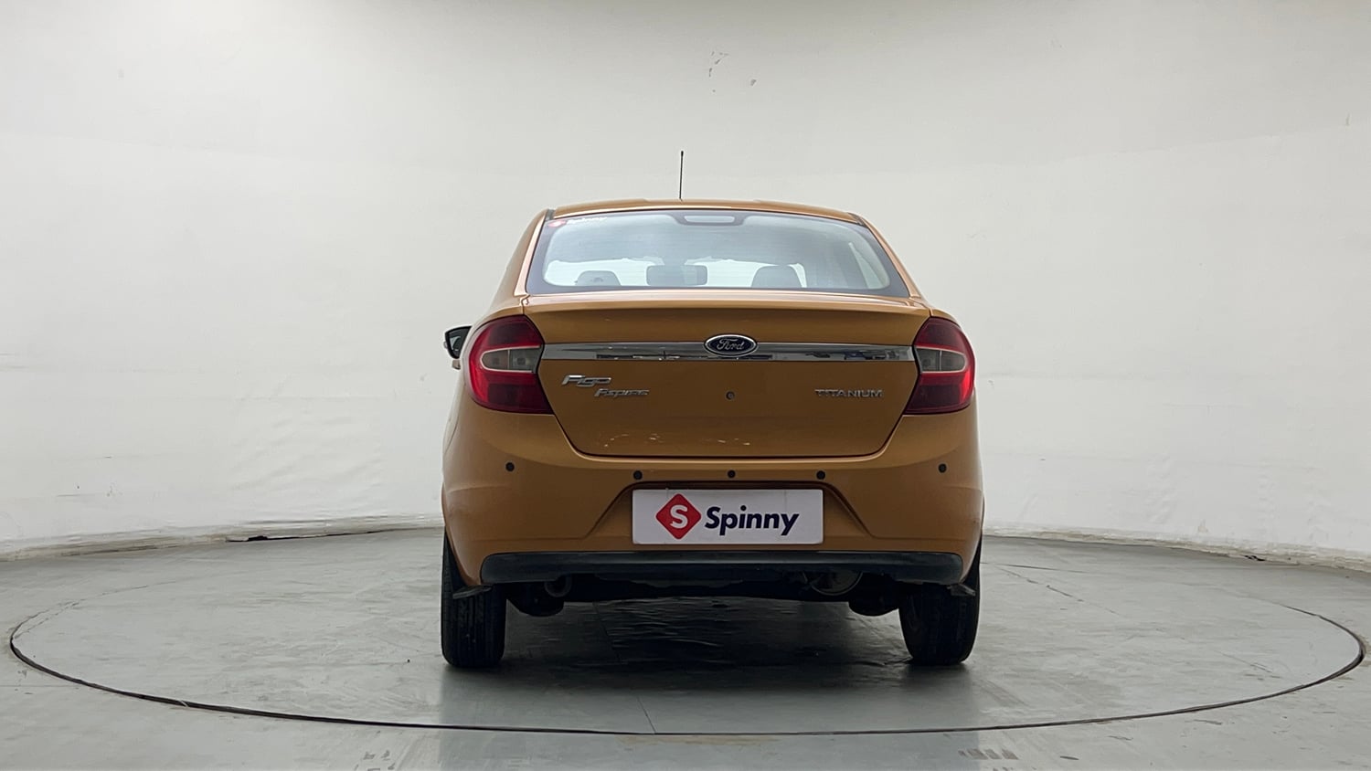 Used 2015 Ford Figo Aspire Titanium 1.5 Ti-VCT AT Petrol Automatic exterior BACK VIEW
