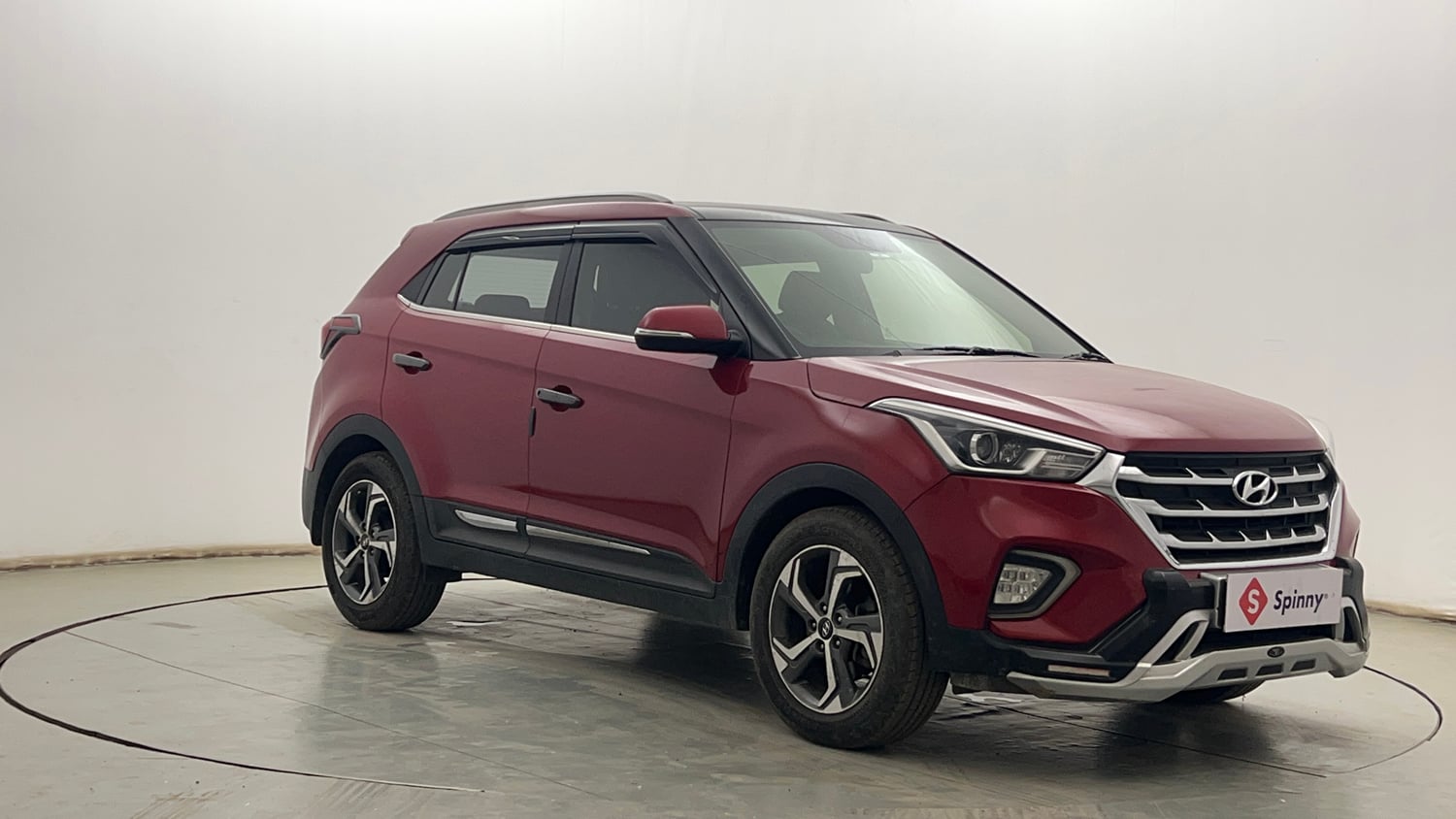 Used 2019 Hyundai Creta SX 1.6 (O) Petrol Petrol Manual exterior RIGHT FRONT CORNER VIEW