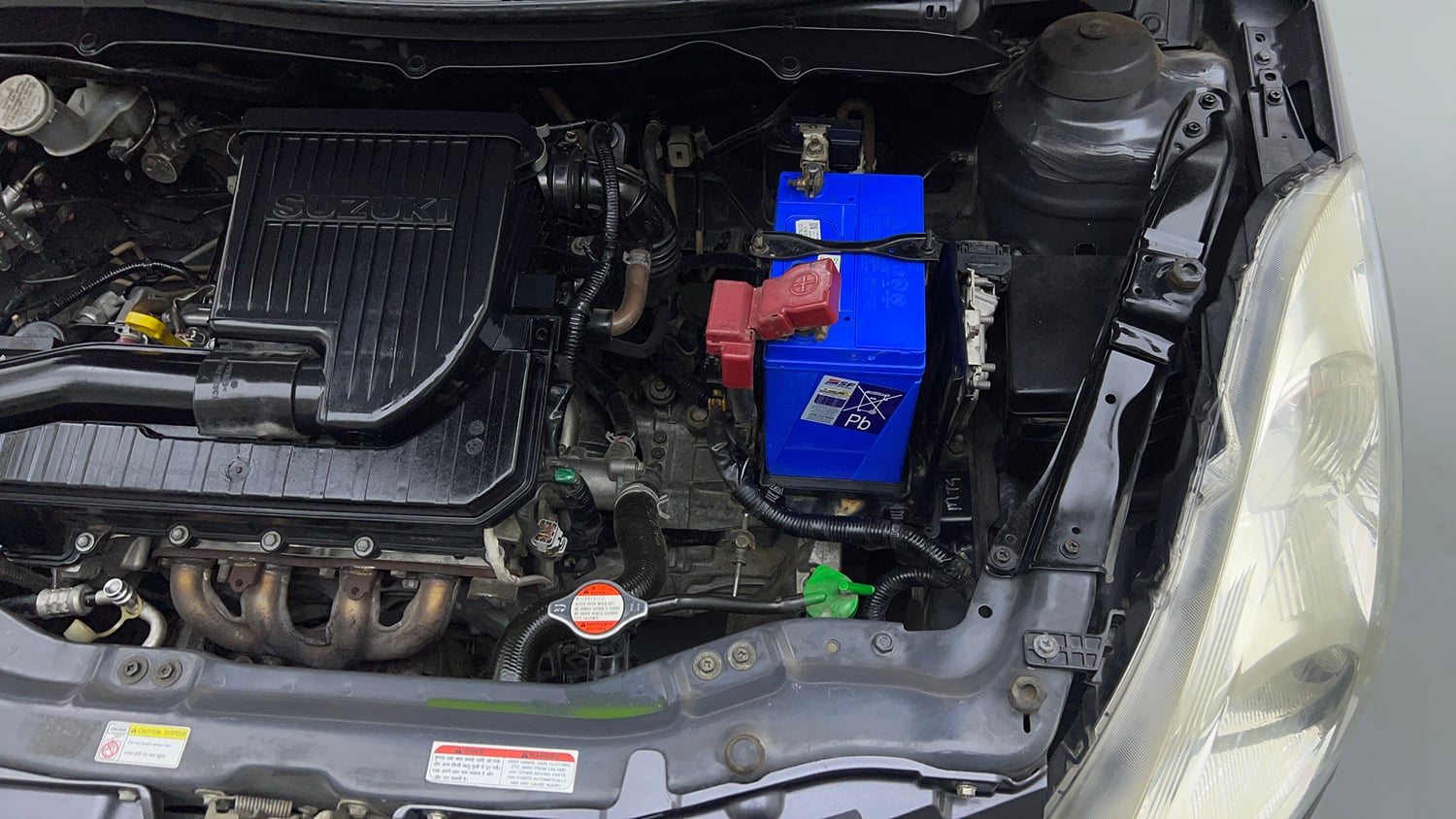 Used 2015 Maruti Suzuki Swift VXi Petrol Manual engine ENGINE LEFT SIDE VIEW