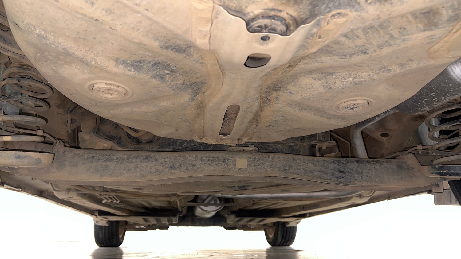 Used 2023 Maruti Suzuki Baleno Alpha AGS Petrol Automatic extra REAR UNDERBODY VIEW (TAKEN FROM REAR)