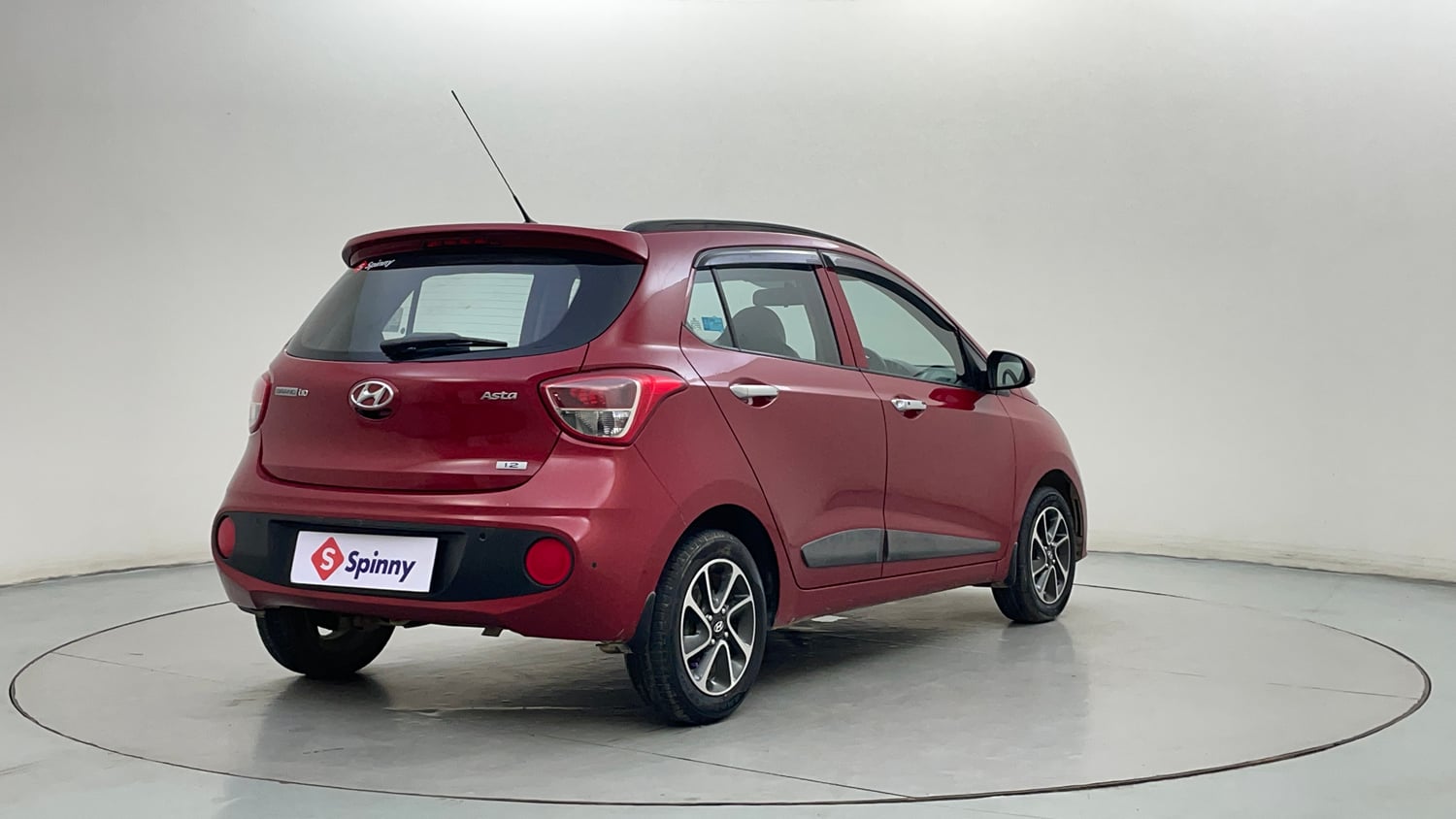 Used 2017 Hyundai Grand i10 Asta 1.2 Kappa VTVT Petrol Manual exterior RIGHT REAR CORNER VIEW