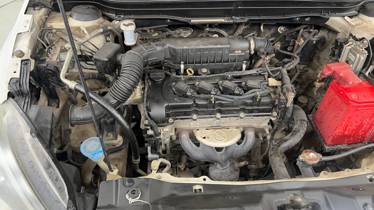 Used 2021 Maruti Suzuki S-Cross Alpha Petrol Manual engine ENGINE RIGHT SIDE VIEW