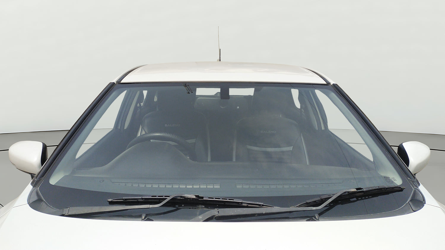 Used 2021 Maruti Suzuki Baleno Zeta Petrol Manual exterior FRONT WINDSHIELD VIEW