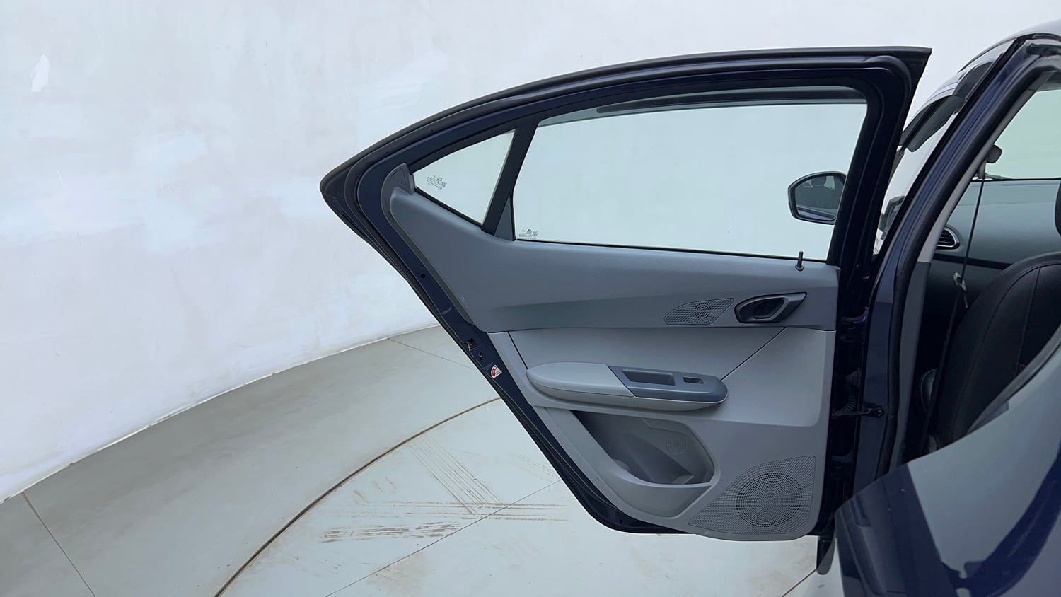 Used 2021 Tata Tigor XMA Petrol Automatic interior LEFT REAR DOOR OPEN VIEW
