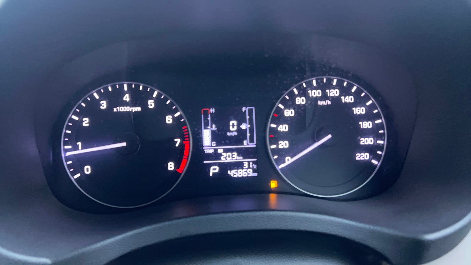 Used 2017 Hyundai Creta 1.6 SX Plus AT Petrol Petrol Automatic interior CLUSTERMETER VIEW