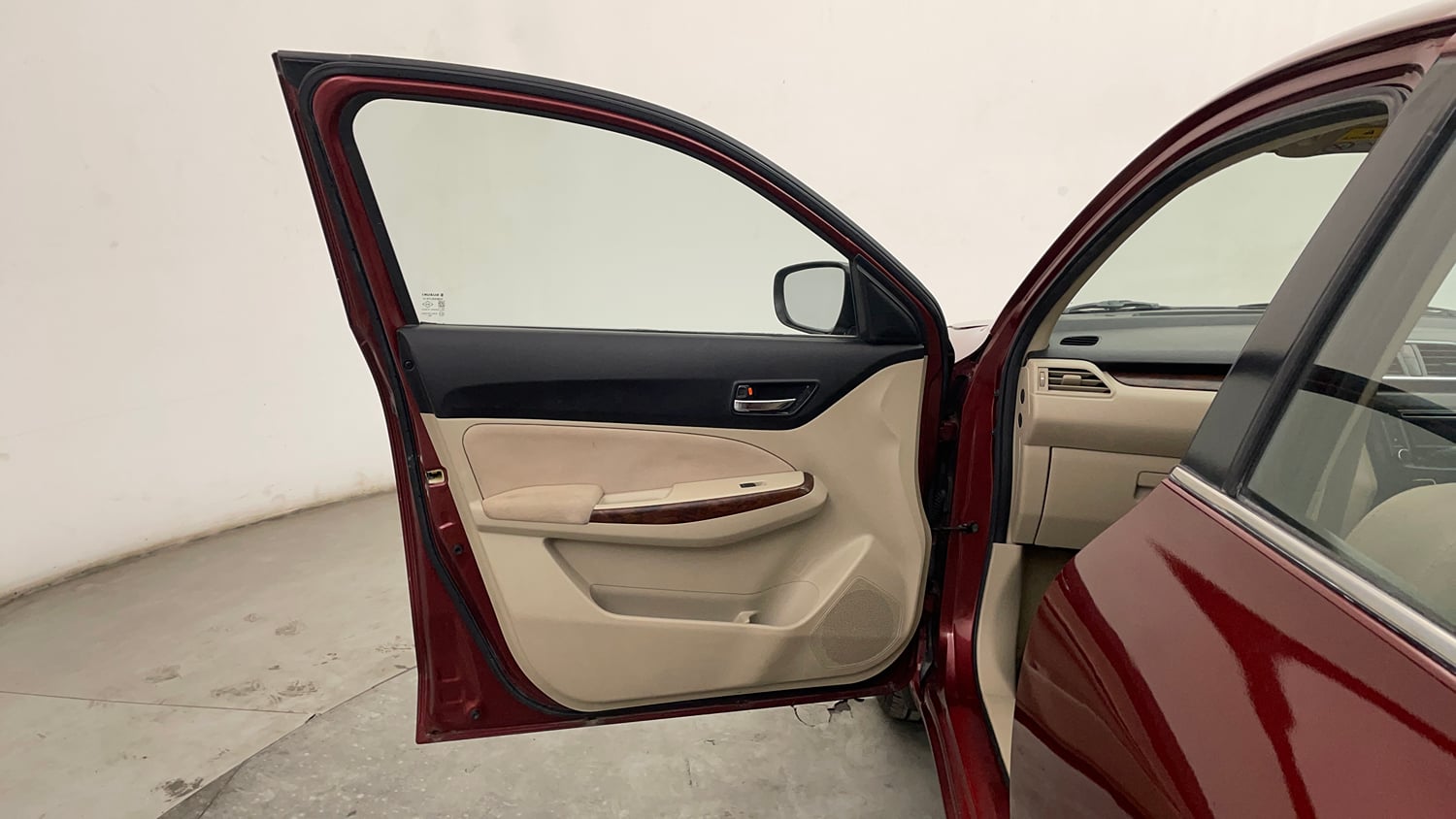 Used 2017 Maruti Suzuki Dzire ZXi AMT Petrol Automatic interior LEFT FRONT DOOR OPEN VIEW