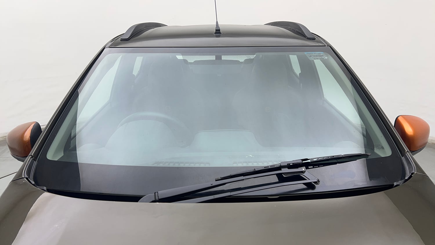 Used 2022 Renault Kwid CLIMBER 1.0 (O) Petrol Manual exterior FRONT WINDSHIELD VIEW