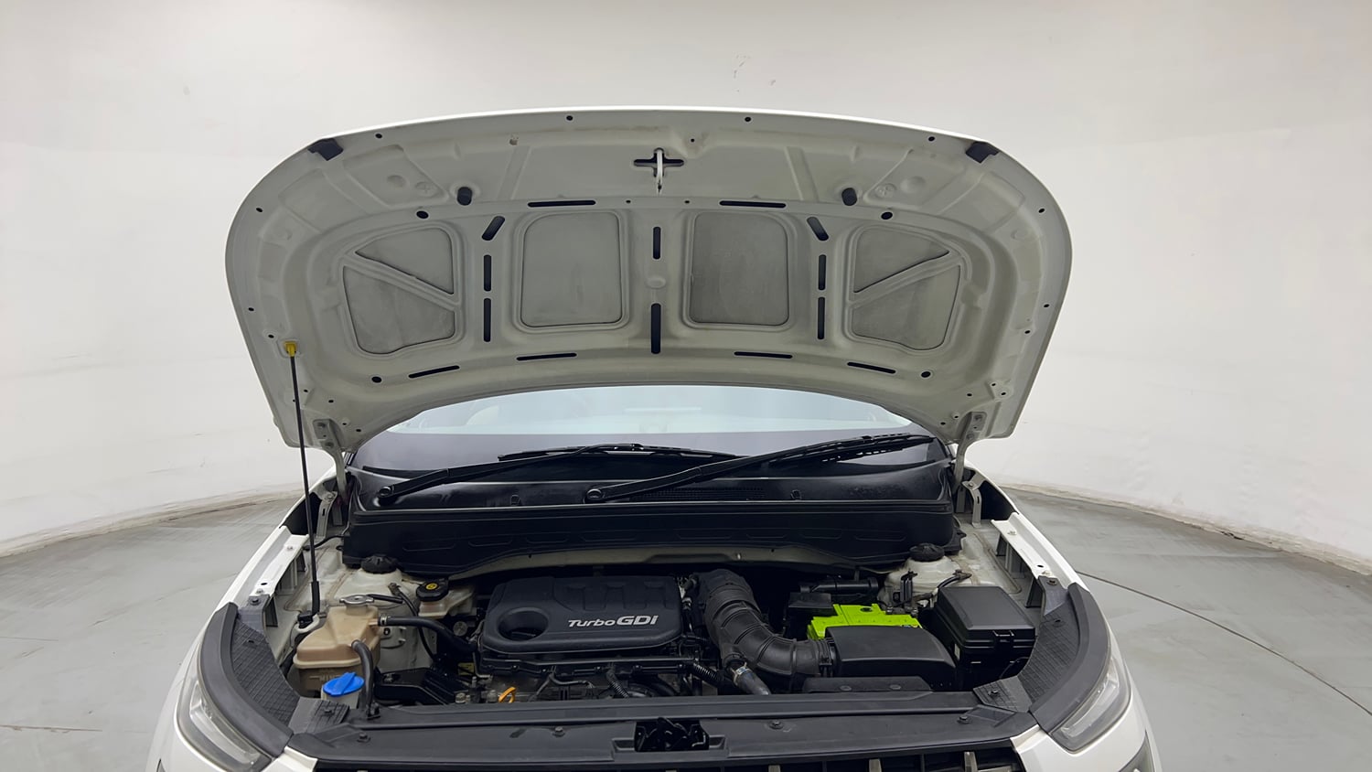 Used 2022 Hyundai Venue SX 1.0 Turbo iMT Petrol Manual engine ENGINE & BONNET OPEN FRONT VIEW