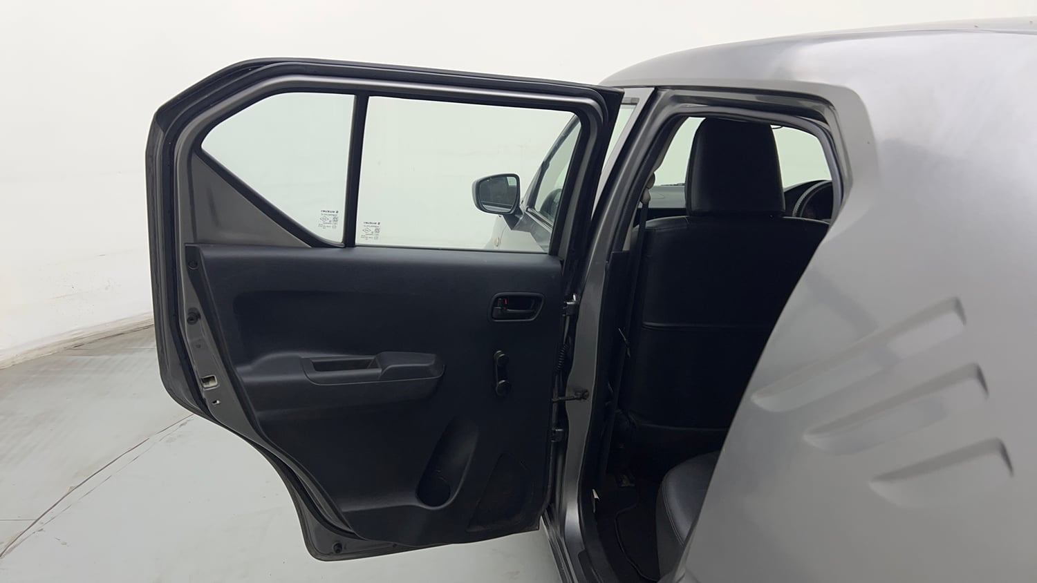 Used 2021 Maruti Suzuki Ignis Sigma 1.2 MT Petrol Manual interior LEFT REAR DOOR OPEN VIEW