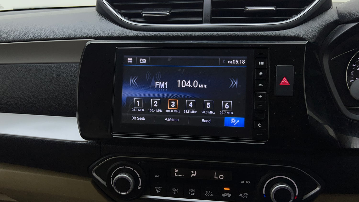 Used 2024 honda Amaze 2nd Generation VX 1.2 Petrol CVT Petrol Automatic top_features Integrated (in-dash) music system
