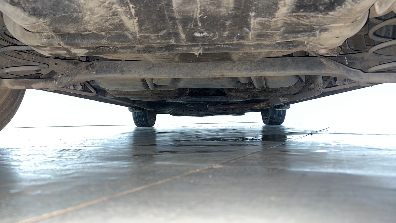 Used 2021 Honda City ZX CVT Petrol Petrol Automatic extra REAR UNDERBODY VIEW (TAKEN FROM REAR)