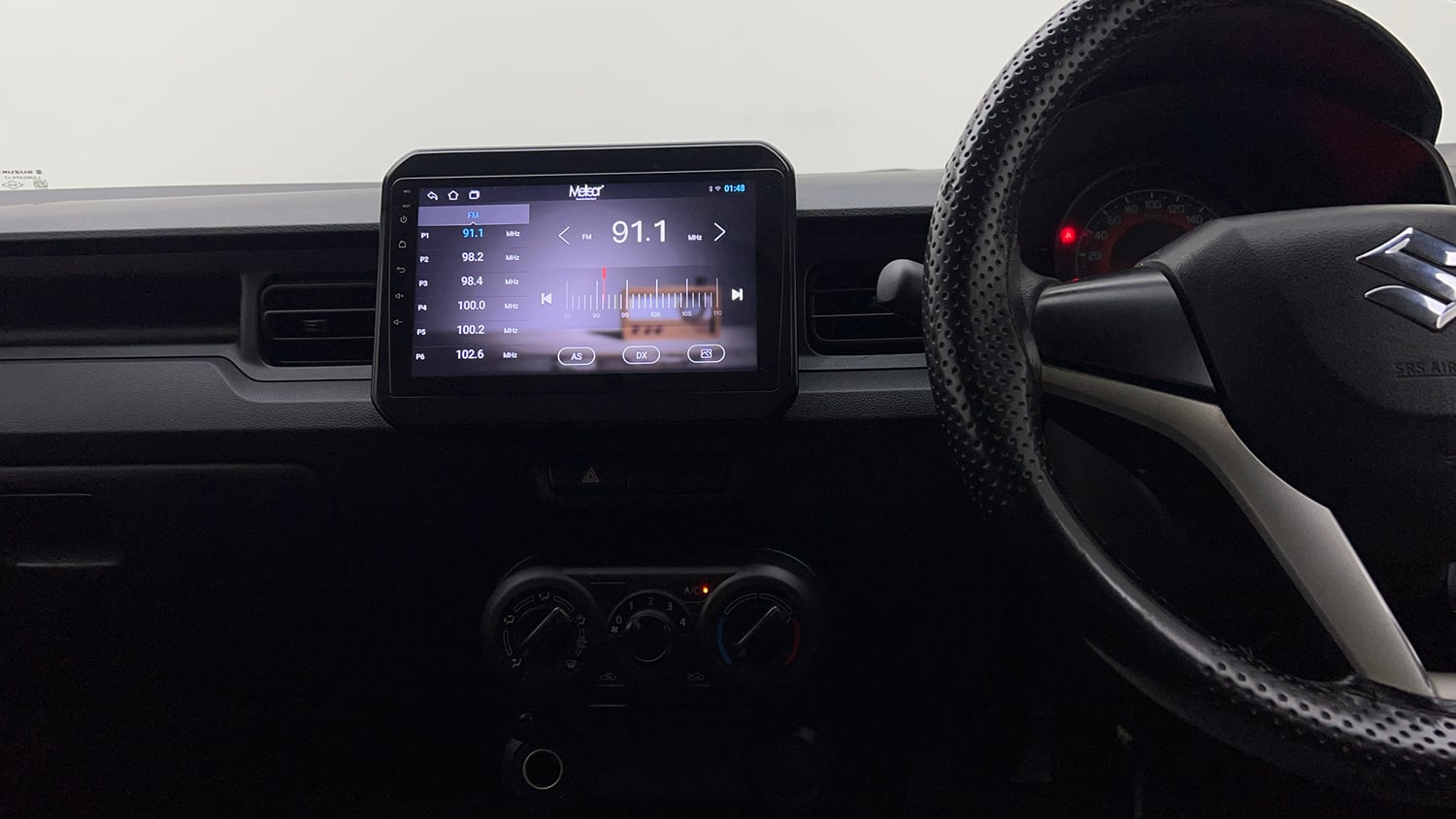 Used 2021 Maruti Suzuki Ignis Sigma 1.2 MT Petrol Manual interior MUSIC SYSTEM & AC CONTROL VIEW