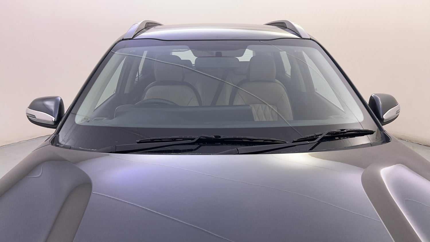 Used 2023 Kia Sonet HTX 1.0 Turbo Petrol DCT Petrol Automatic exterior FRONT WINDSHIELD VIEW