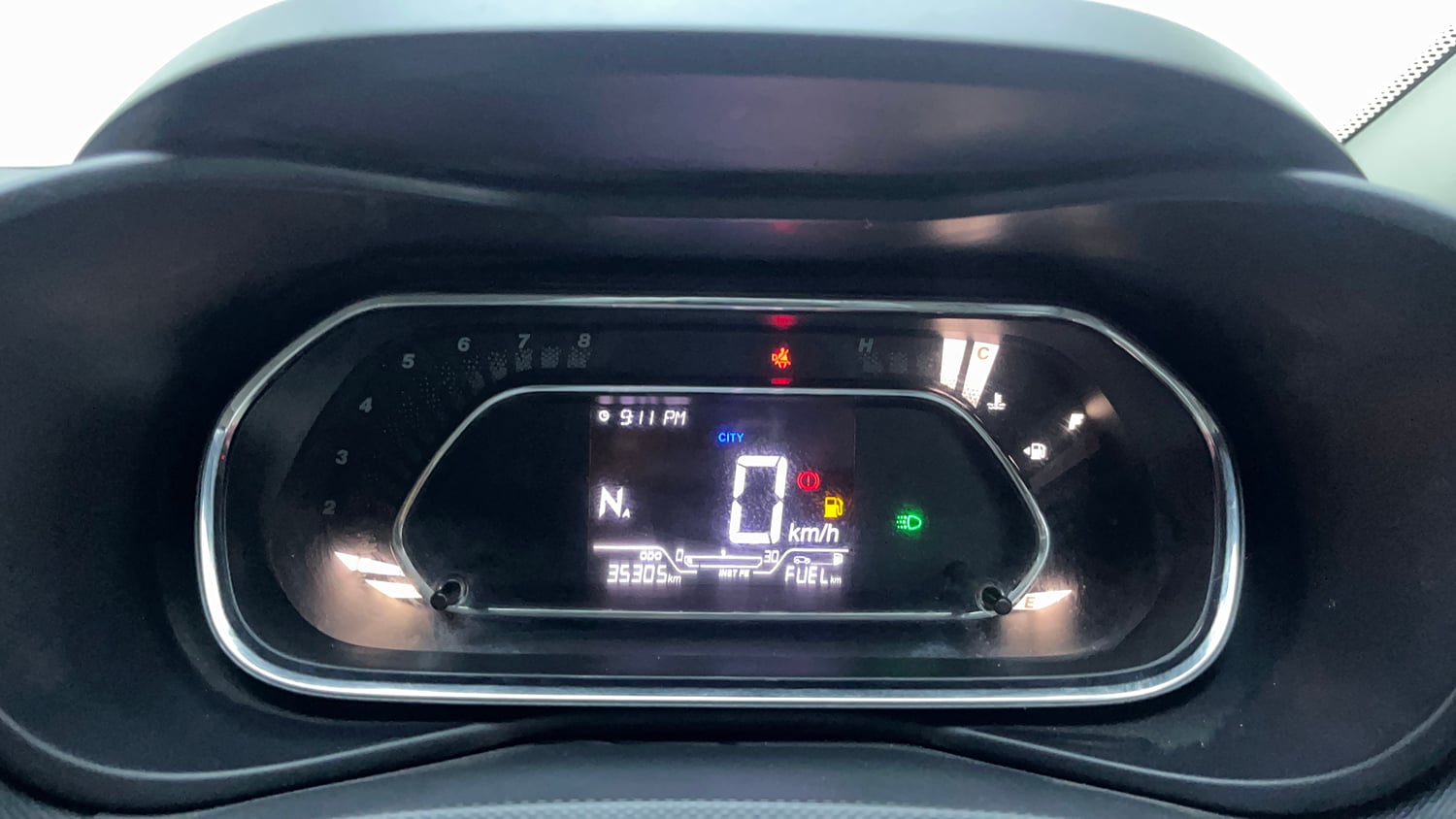 Used 2021 Tata Nexon XZA Plus Petrol Automatic interior CLUSTERMETER VIEW