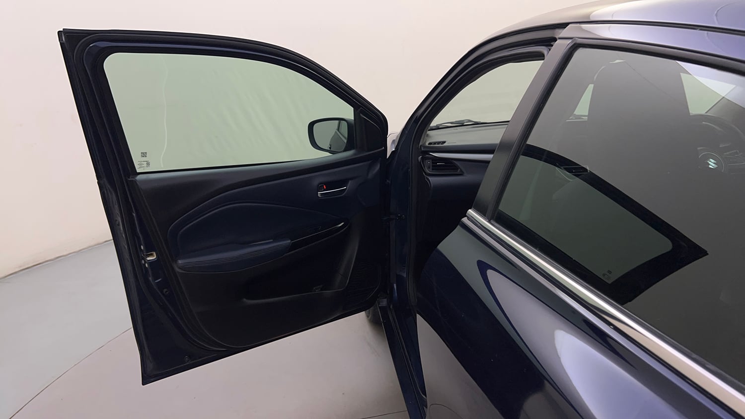 Used 2022 Maruti Suzuki Baleno Alpha AGS Petrol Automatic interior LEFT FRONT DOOR OPEN VIEW