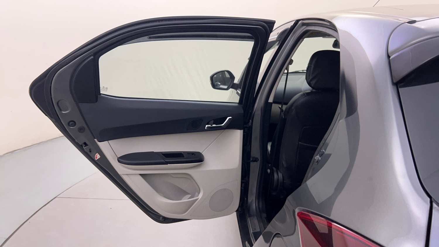 Used 2022 Tata Tiago XZ Plus Petrol Manual interior LEFT REAR DOOR OPEN VIEW