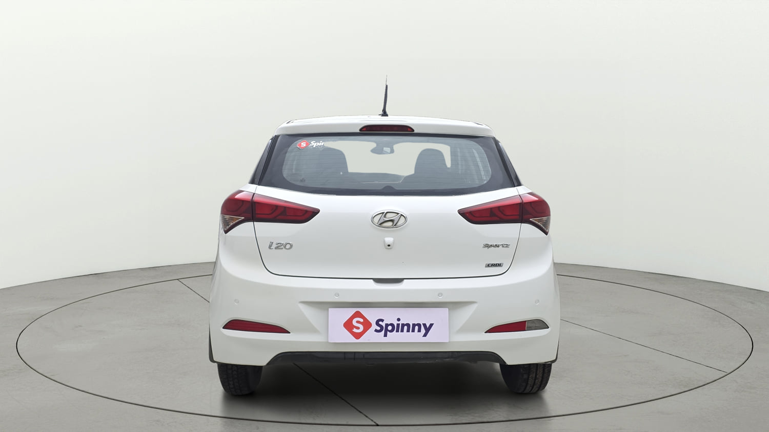 Used 2017 Hyundai Elite i20 Sportz 1.4 CRDI Diesel Manual exterior BACK VIEW