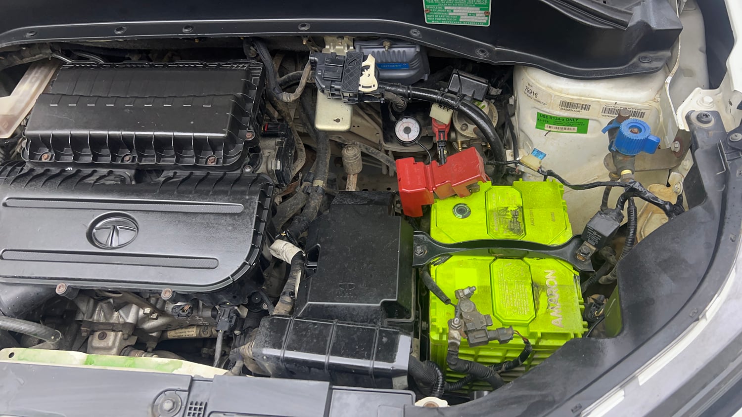 Used 2022 Tata Punch Pure MT Petrol + CNG(Outside Fitted) Cng Manual engine ENGINE LEFT SIDE VIEW