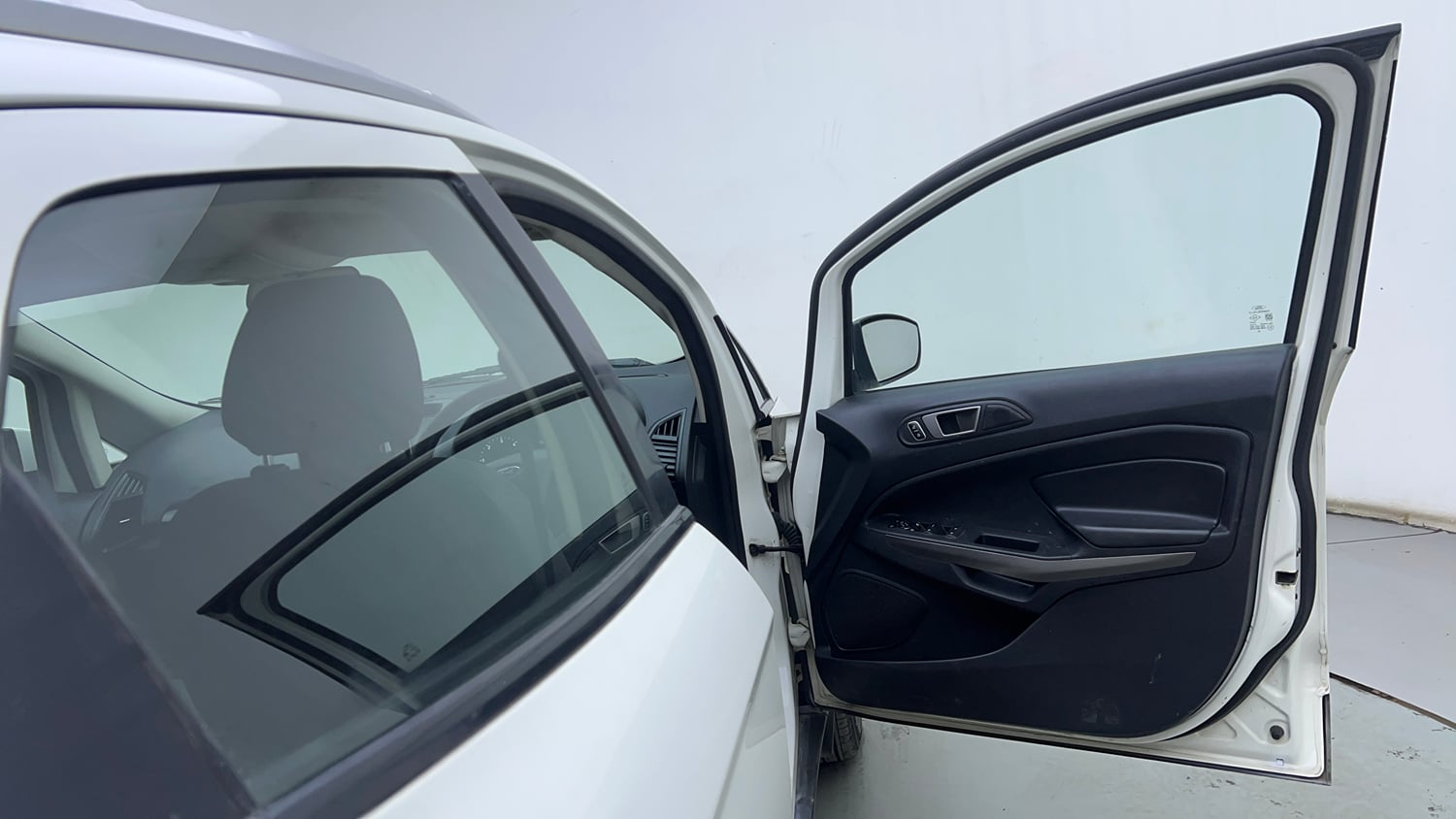 Used 2019 Ford EcoSport Titanium 1.5L TDCi Diesel Manual interior RIGHT FRONT DOOR OPEN VIEW