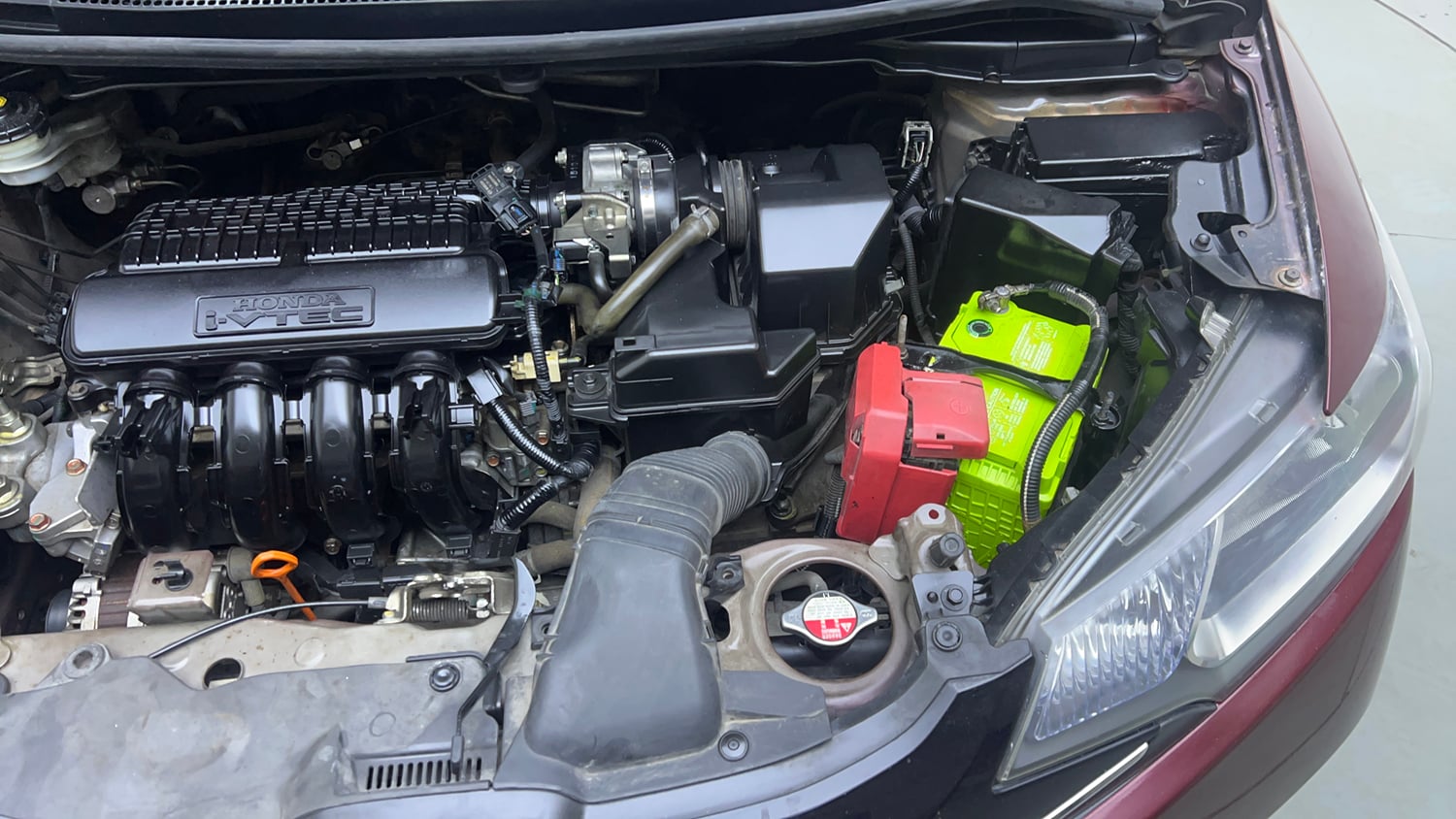 Used 2016 Honda Jazz V Petrol Petrol Manual engine ENGINE LEFT SIDE VIEW