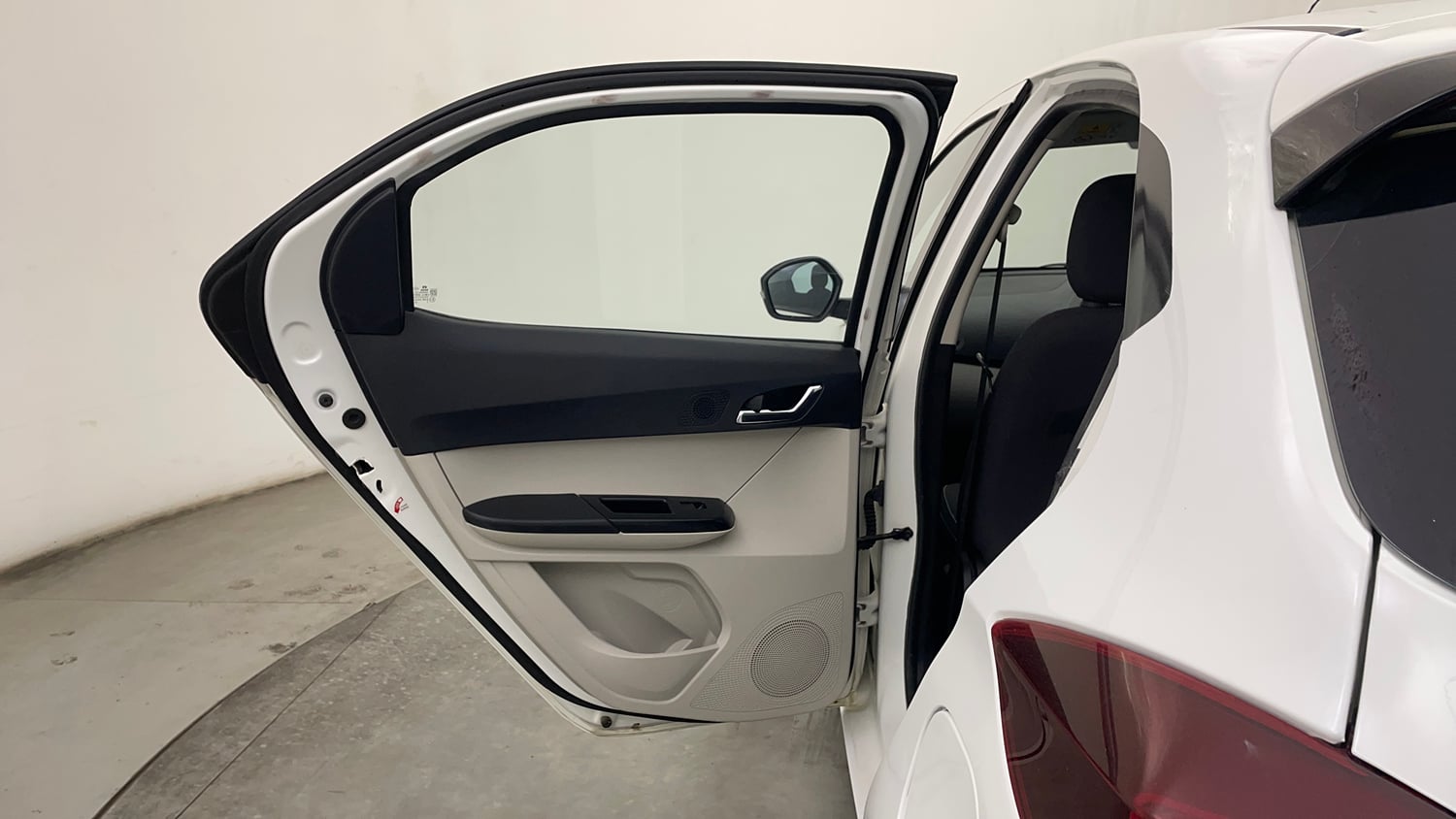 Used 2023 Tata Tiago XZ Plus Petrol Manual interior LEFT REAR DOOR OPEN VIEW