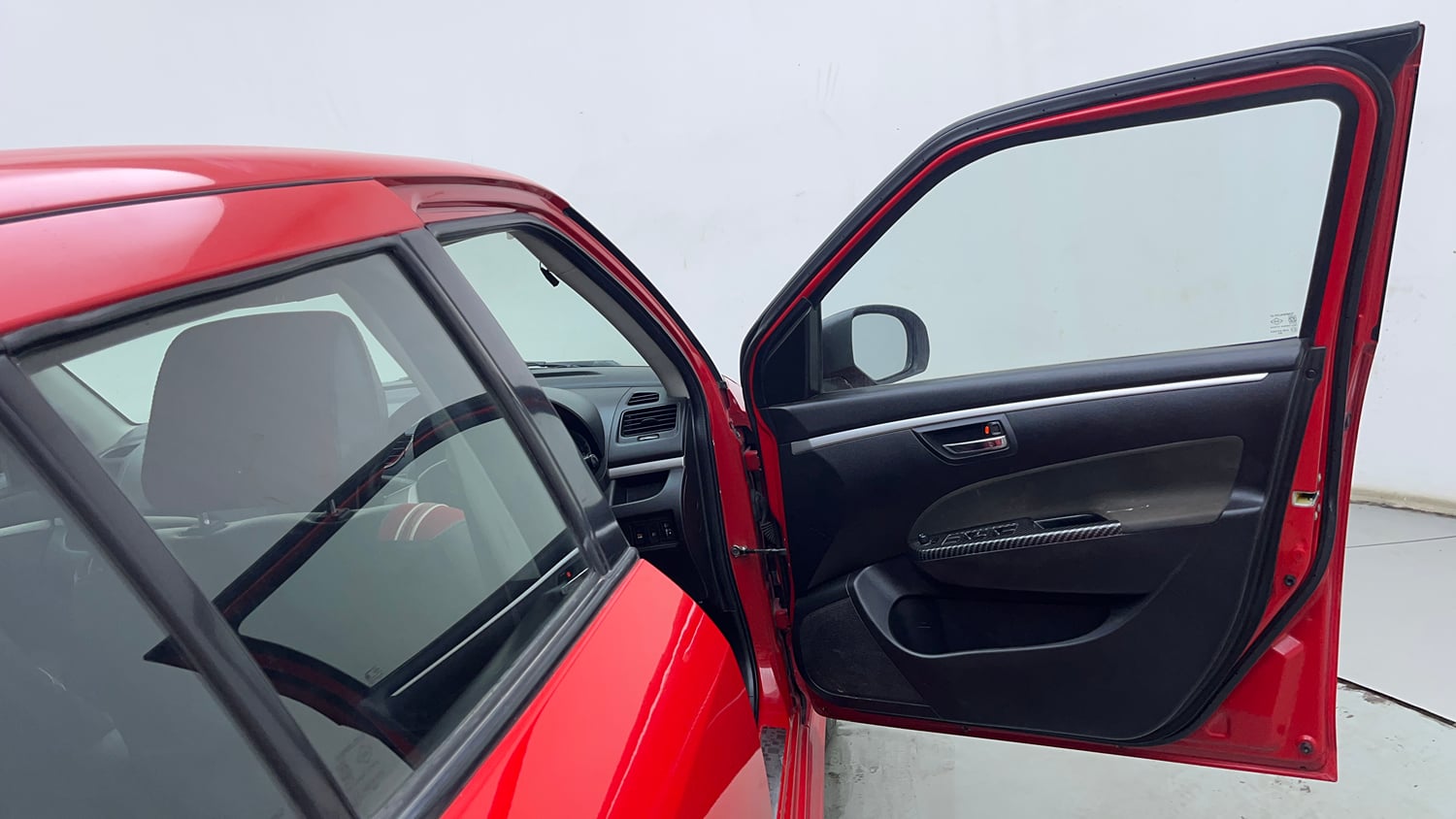 Used 2016 Maruti Suzuki Swift Deca Limited Edition VDi Diesel Manual interior RIGHT FRONT DOOR OPEN VIEW