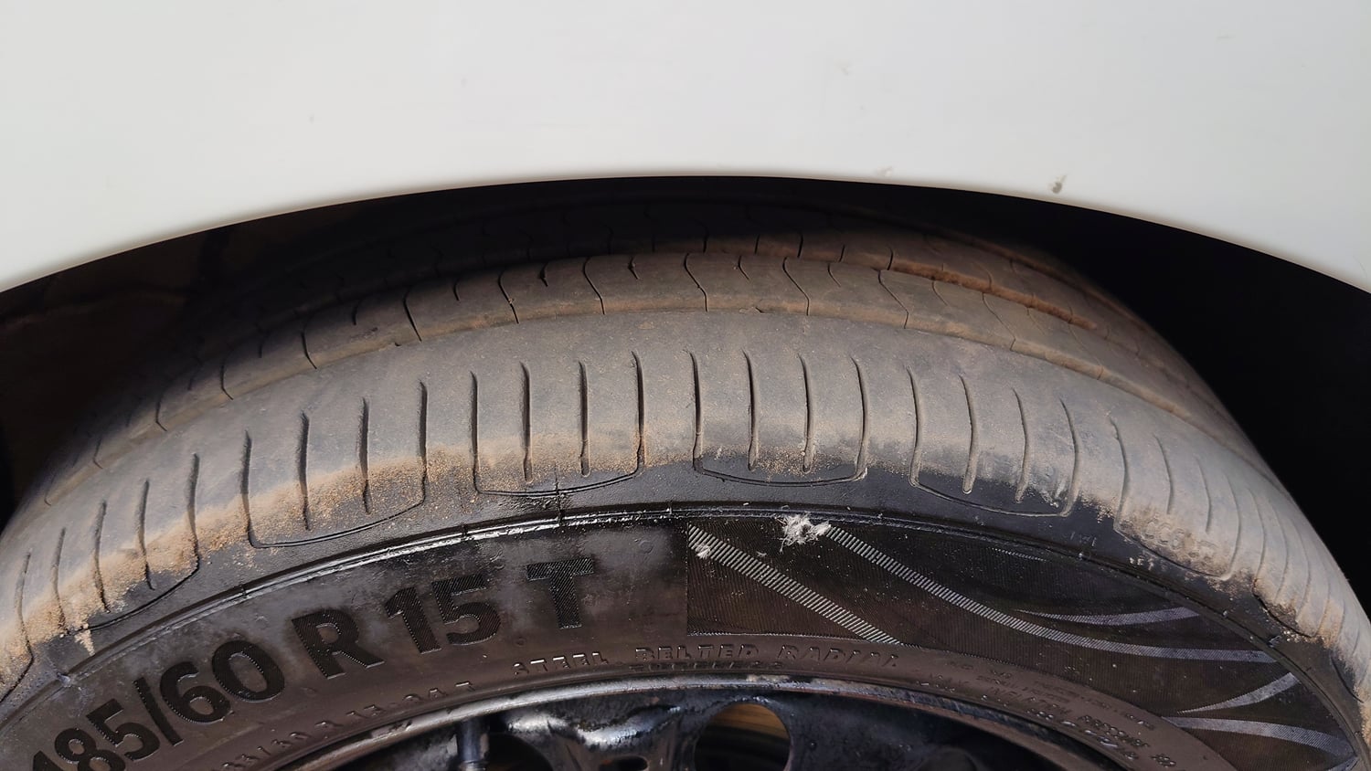 Used 2019 Volkswagen Polo Comfortline 1.0L (P) Petrol Manual tyres RIGHT FRONT TYRE TREAD VIEW