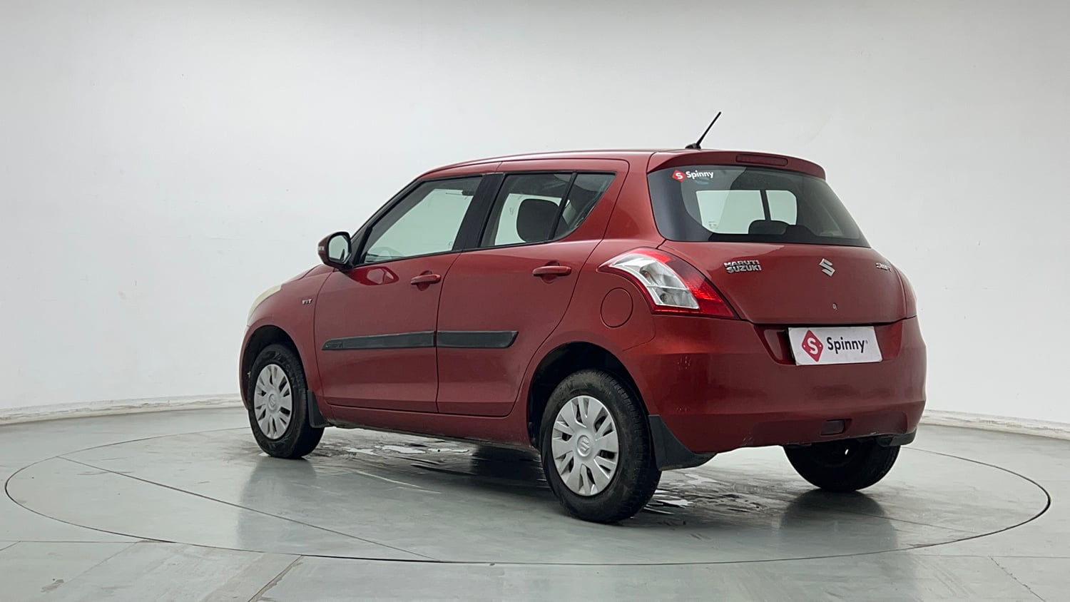Used 2013 Maruti Suzuki Swift VXi Petrol Manual exterior LEFT REAR CORNER VIEW