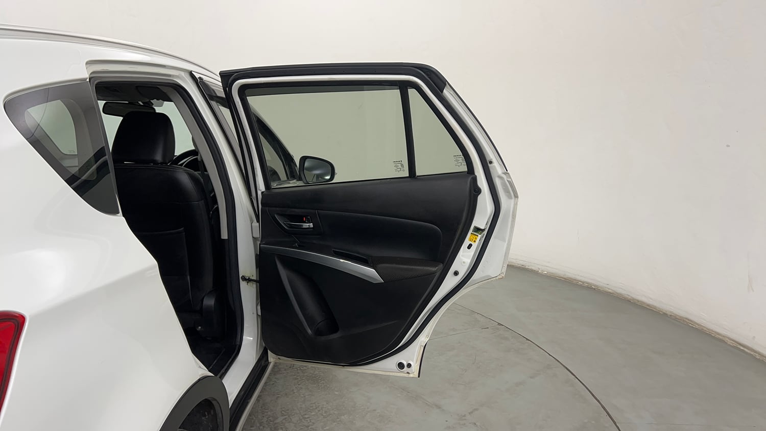 Used 2021 Maruti Suzuki S-Cross Alpha Petrol Manual interior RIGHT REAR DOOR OPEN VIEW