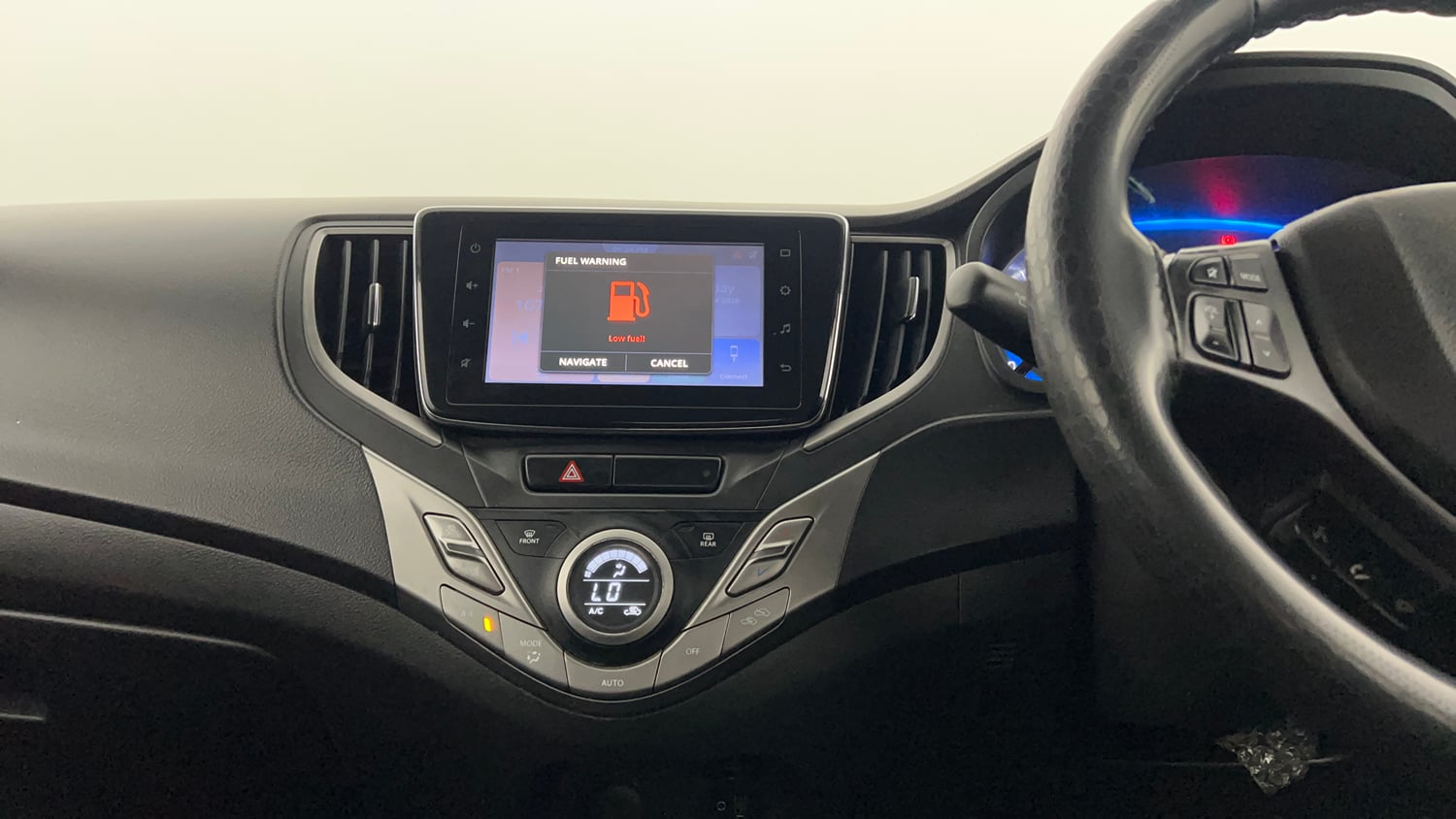 Used 2020 Maruti Suzuki Baleno Zeta Petrol Manual interior MUSIC SYSTEM & AC CONTROL VIEW
