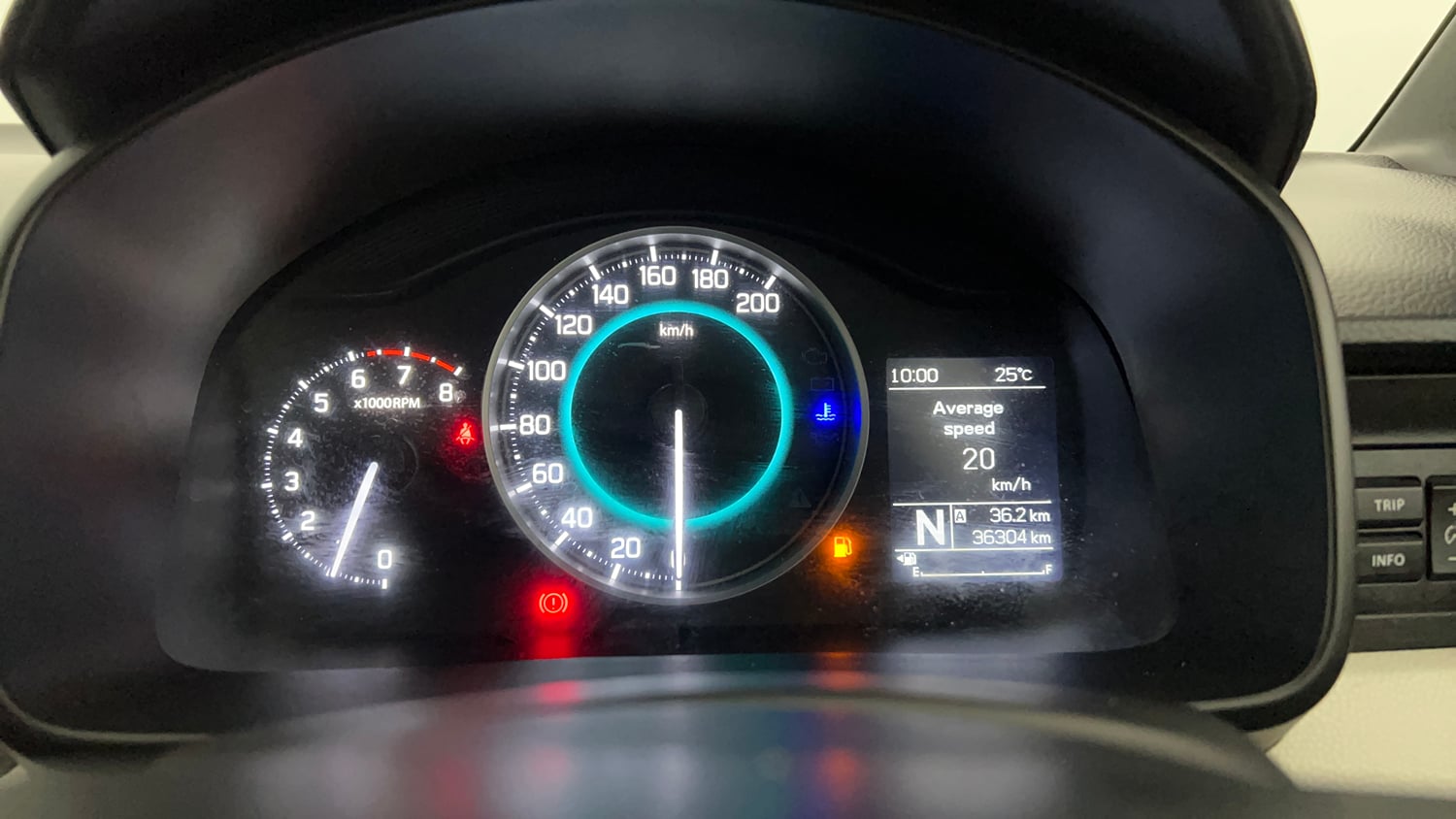 Used 2020 Maruti Suzuki Ignis Zeta 1.2 AMT Petrol Automatic interior CLUSTERMETER VIEW