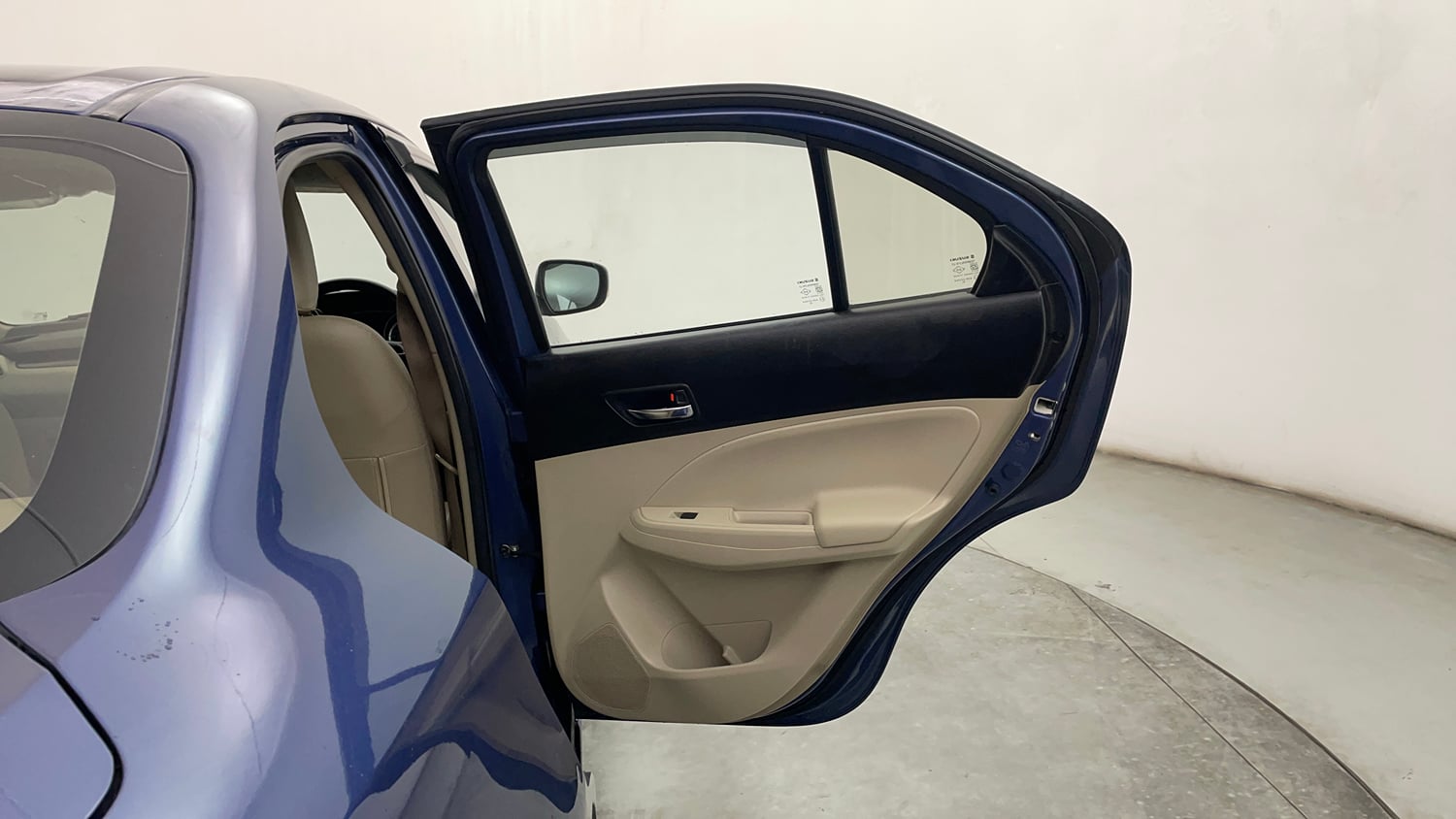 Used 2018 Maruti Suzuki Dzire VXi Petrol Manual interior RIGHT REAR DOOR OPEN VIEW