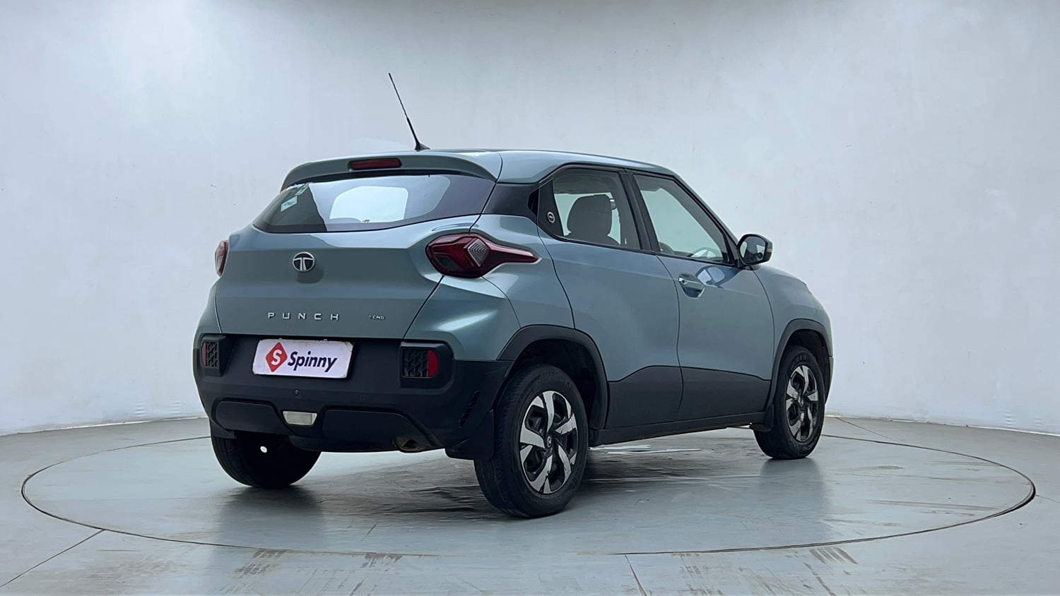 Used 2024 Tata Punch Adventure iCNG Cng Manual exterior RIGHT REAR CORNER VIEW
