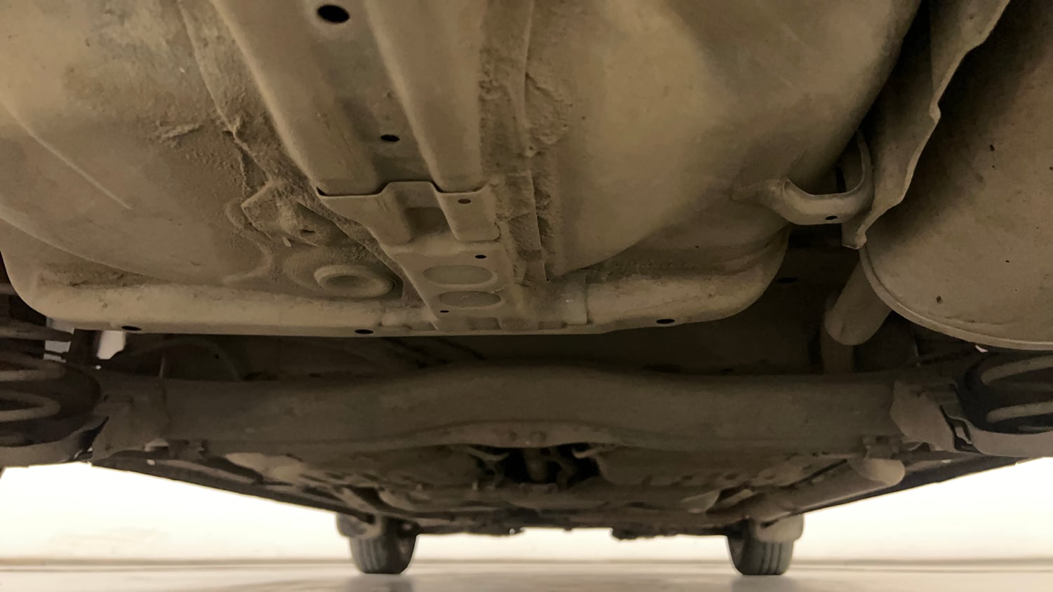 Used 2012 Honda City 1.5 S MT Petrol Manual extra REAR UNDERBODY VIEW (TAKEN FROM REAR)