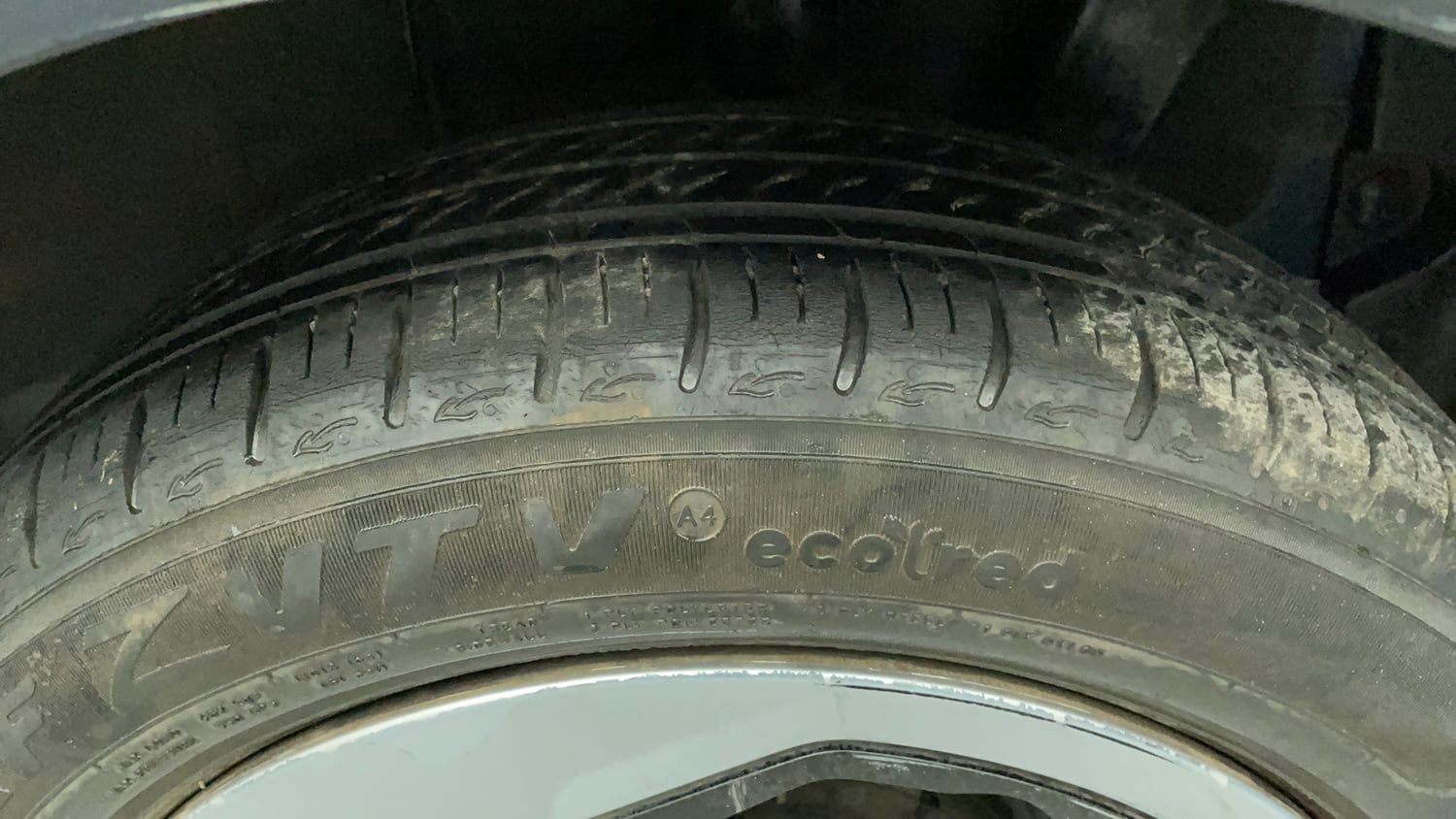 Used 2024 Hyundai Grand i10 Nios Corporate1.2 Kappa Petrol Manual tyres LEFT REAR TYRE TREAD VIEW