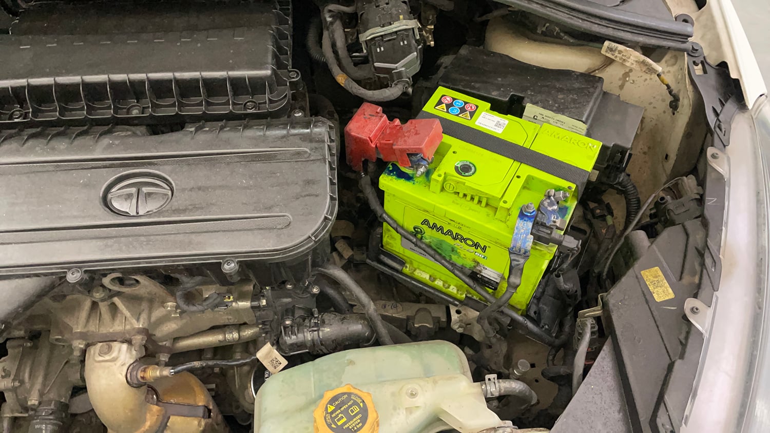 Used 2023 Tata Tiago XZ Plus Petrol Manual engine ENGINE LEFT SIDE VIEW