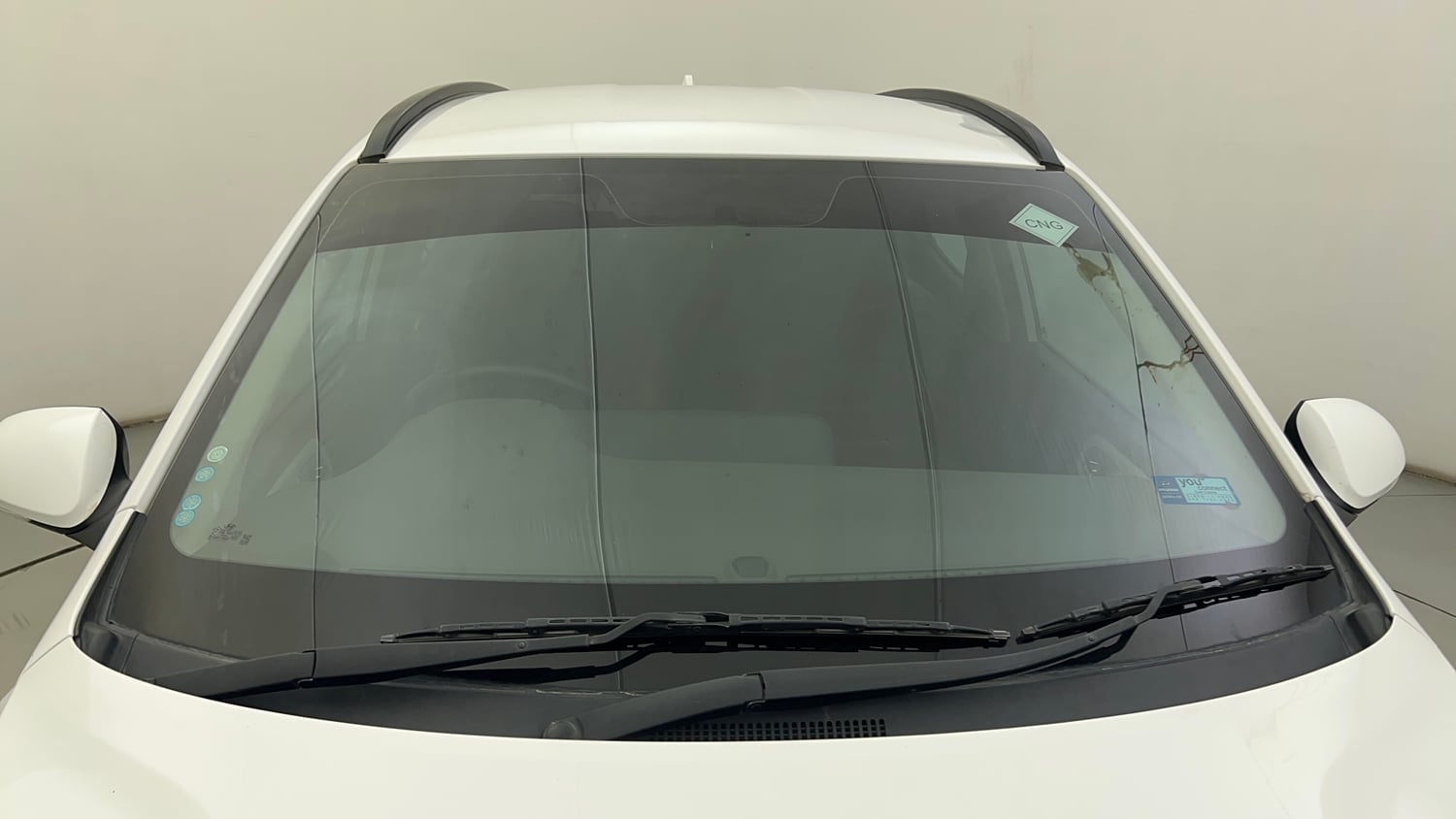 Used 2025 Hyundai Grand i10 Nios Sportz 1.2 Hy-CNG Duo Cng Manual exterior FRONT WINDSHIELD VIEW
