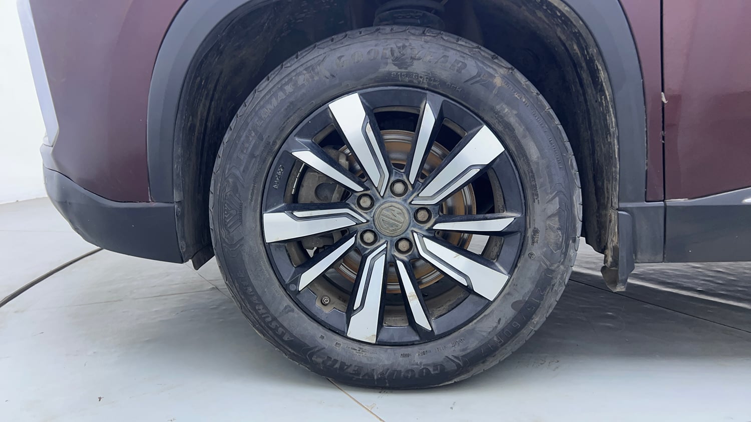 Used 2020 MG Motors Hector Sharp 1.5 DCT Petrol Petrol Automatic tyres LEFT FRONT TYRE RIM VIEW
