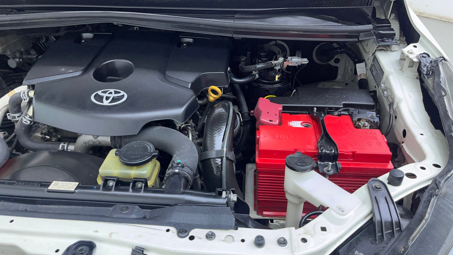 Used 2019 Toyota Innova Crysta Touring Sport Diesel AT Diesel Automatic engine ENGINE LEFT SIDE VIEW